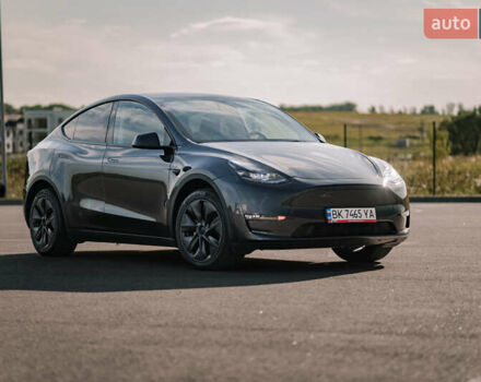 Серый Тесла Model Y, объемом двигателя 0 л и пробегом 25 тыс. км за 31300 $, фото 23 на Automoto.ua