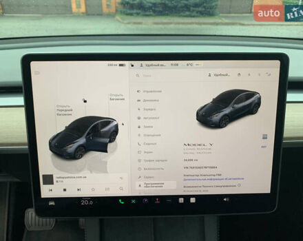Серый Тесла Model Y, объемом двигателя 0 л и пробегом 35 тыс. км за 32900 $, фото 14 на Automoto.ua