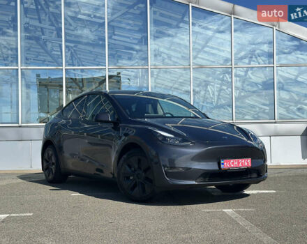 Серый Тесла Model Y, объемом двигателя 0 л и пробегом 1 тыс. км за 35490 $, фото 60 на Automoto.ua
