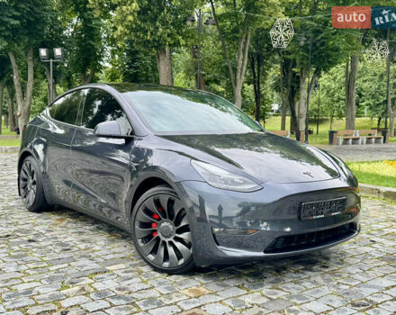 Серый Тесла Model Y, объемом двигателя 0 л и пробегом 7 тыс. км за 33999 $, фото 114 на Automoto.ua