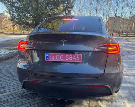 Серый Тесла Model Y, объемом двигателя 0 л и пробегом 9 тыс. км за 29500 $, фото 12 на Automoto.ua