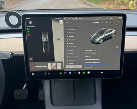 Серый Тесла Model Y, объемом двигателя 0 л и пробегом 15 тыс. км за 34500 $, фото 5 на Automoto.ua