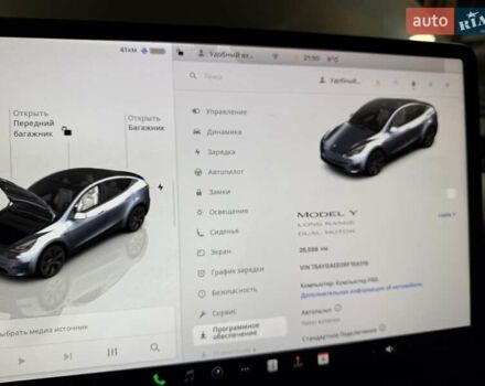 Серый Тесла Model Y, объемом двигателя 0 л и пробегом 26 тыс. км за 21800 $, фото 37 на Automoto.ua