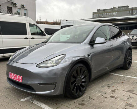 Серый Тесла Model Y, объемом двигателя 0 л и пробегом 17 тыс. км за 34300 $, фото 2 на Automoto.ua