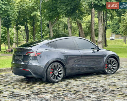 Серый Тесла Model Y, объемом двигателя 0 л и пробегом 7 тыс. км за 33999 $, фото 71 на Automoto.ua
