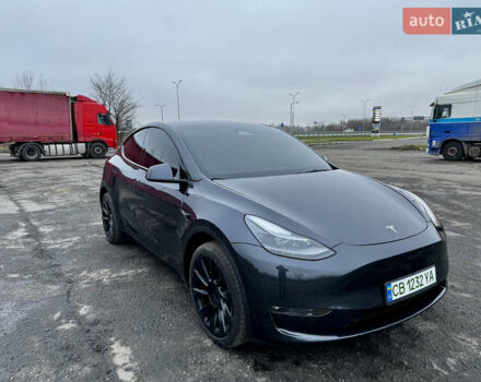 Серый Тесла Model Y, объемом двигателя 0 л и пробегом 22 тыс. км за 27000 $, фото 2 на Automoto.ua