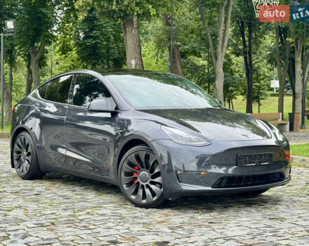 Серый Тесла Model Y, объемом двигателя 0 л и пробегом 7 тыс. км за 33999 $, фото 116 на Automoto.ua