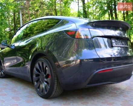 Серый Тесла Model Y, объемом двигателя 0 л и пробегом 52 тыс. км за 38700 $, фото 28 на Automoto.ua