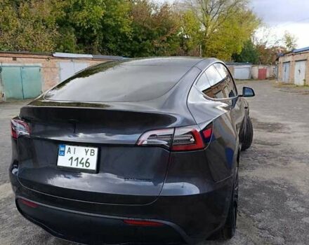 Серый Тесла Model Y, объемом двигателя 0 л и пробегом 15 тыс. км за 32500 $, фото 1 на Automoto.ua
