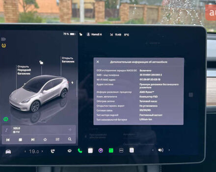 Серый Тесла Model Y, объемом двигателя 0 л и пробегом 21 тыс. км за 24000 $, фото 23 на Automoto.ua