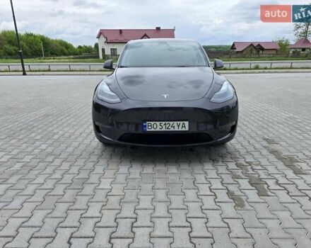 Серый Тесла Model Y, объемом двигателя 0 л и пробегом 7 тыс. км за 28400 $, фото 5 на Automoto.ua
