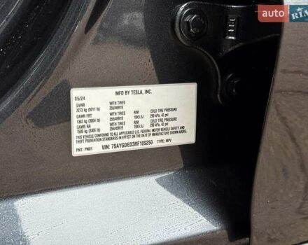 Сірий Тесла Model Y, об'ємом двигуна 0 л та пробігом 16 тис. км за 30500 $, фото 24 на Automoto.ua