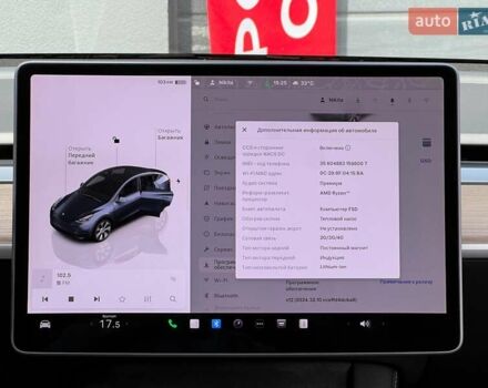 Сірий Тесла Model Y, об'ємом двигуна 0 л та пробігом 11 тис. км за 31700 $, фото 17 на Automoto.ua