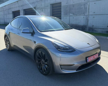 Серый Тесла Model Y, объемом двигателя 0 л и пробегом 11 тыс. км за 32900 $, фото 12 на Automoto.ua