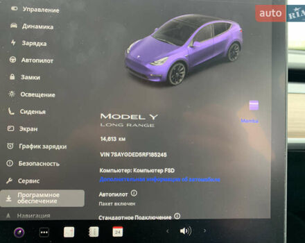 Серый Тесла Model Y, объемом двигателя 0 л и пробегом 14 тыс. км за 32300 $, фото 31 на Automoto.ua
