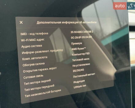 Сірий Тесла Model Y, об'ємом двигуна 0 л та пробігом 5 тис. км за 42500 $, фото 23 на Automoto.ua