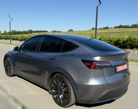 Серый Тесла Model Y, объемом двигателя 0 л и пробегом 11 тыс. км за 32900 $, фото 5 на Automoto.ua
