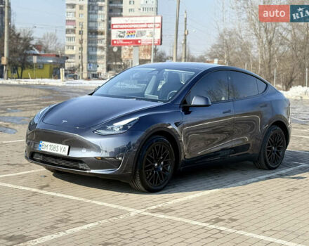 Серый Тесла Model Y, объемом двигателя 0 л и пробегом 21 тыс. км за 28900 $, фото 16 на Automoto.ua