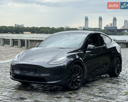 Серый Тесла Model Y, объемом двигателя 0 л и пробегом 7 тыс. км за 33999 $, фото 89 на Automoto.ua