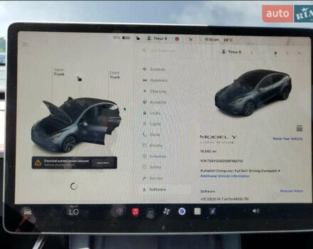 Серый Тесла Model Y, объемом двигателя 0 л и пробегом 31 тыс. км за 21500 $, фото 9 на Automoto.ua