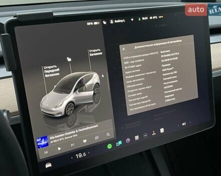 Серый Тесла Model Y, объемом двигателя 0 л и пробегом 25 тыс. км за 36700 $, фото 20 на Automoto.ua
