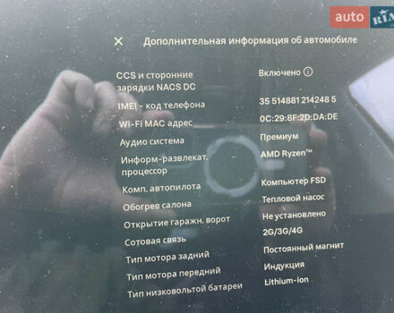 Серый Тесла Model Y, объемом двигателя 0 л и пробегом 7 тыс. км за 24700 $, фото 7 на Automoto.ua