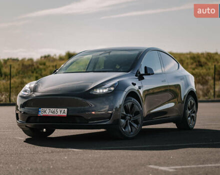 Серый Тесла Model Y, объемом двигателя 0 л и пробегом 25 тыс. км за 31300 $, фото 1 на Automoto.ua