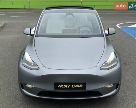 Серый Тесла Model Y, объемом двигателя 0 л и пробегом 25 тыс. км за 36700 $, фото 1 на Automoto.ua