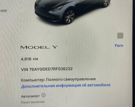 Серый Тесла Model Y, объемом двигателя 0 л и пробегом 5 тыс. км за 26000 $, фото 17 на Automoto.ua
