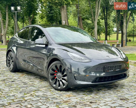 Серый Тесла Model Y, объемом двигателя 0 л и пробегом 7 тыс. км за 33999 $, фото 115 на Automoto.ua
