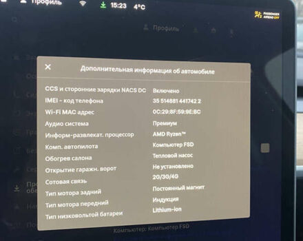 Серый Тесла Model Y, объемом двигателя 0 л и пробегом 11 тыс. км за 35500 $, фото 18 на Automoto.ua