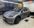 Серый Тесла Model Y, объемом двигателя 0 л и пробегом 1 тыс. км за 35500 $, фото 1 на Automoto.ua