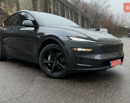 Серый Тесла Model Y, объемом двигателя 0 л и пробегом 4 тыс. км за 53500 $, фото 4 на Automoto.ua