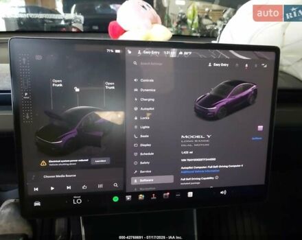 Серый Тесла Model Y, объемом двигателя 0 л и пробегом 2 тыс. км за 33000 $, фото 12 на Automoto.ua