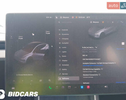 Сірий Тесла Model Y, об'ємом двигуна 0 л та пробігом 2 тис. км за 37000 $, фото 8 на Automoto.ua