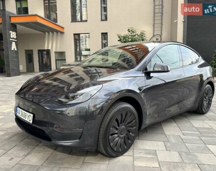 Сірий Тесла Model Y, об'ємом двигуна 0 л та пробігом 2 тис. км за 33500 $, фото 1 на Automoto.ua
