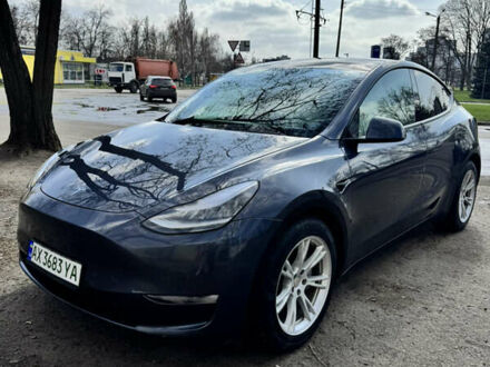 Тесла Model Y 2020 в Харькове на Automoto.ua Серый Тесла Model Y, объемом двигателя 0 л и пробегом 129 тыс. км за 23200 $, фото 1 на Automoto.ua