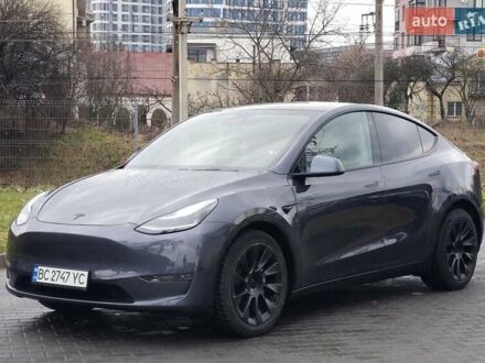 Сірий Тесла Model Y, об'ємом двигуна 0 л та пробігом 98 тис. км за 20950 $, фото 1 на Automoto.ua