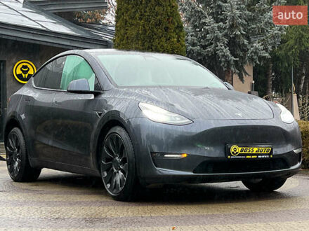 Серый Тесла Model Y, объемом двигателя 0 л и пробегом 76 тыс. км за 26850 $, фото 1 на Automoto.ua