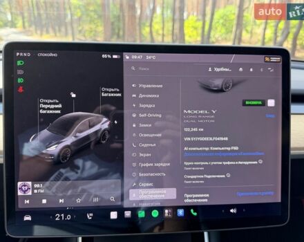 Серый Тесла Model Y, объемом двигателя 0 л и пробегом 122 тыс. км за 23500 $, фото 1 на Automoto.ua