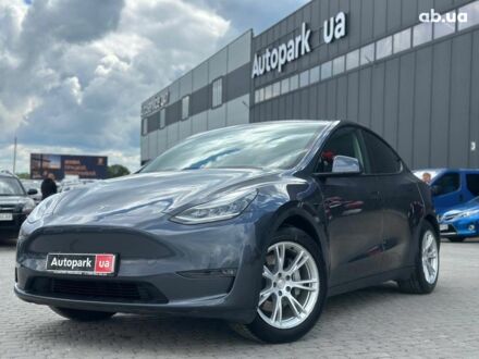 Тесла Model Y 2020 в Львове на Automoto.ua Серый Тесла Model Y, объемом двигателя 0 л и пробегом 77 тыс. км за 28490 $, фото 1 на Automoto.ua