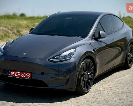 Серый Тесла Model Y, объемом двигателя 0 л и пробегом 112 тыс. км за 21300 $, фото 1 на Automoto.ua