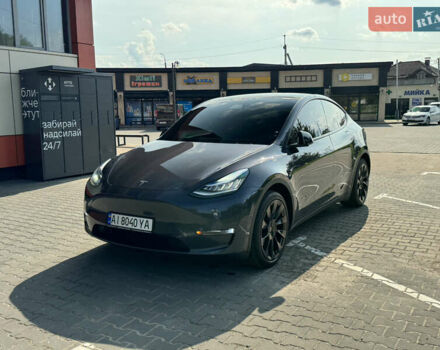 Серый Тесла Model Y, объемом двигателя 0 л и пробегом 104 тыс. км за 22500 $, фото 1 на Automoto.ua