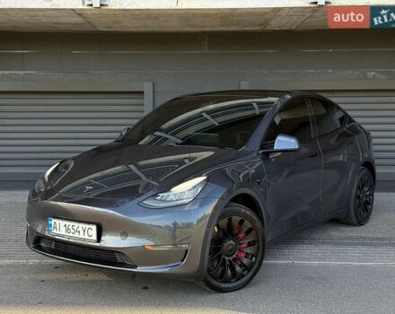 Серый Тесла Model Y, объемом двигателя 0 л и пробегом 104 тыс. км за 20800 $, фото 1 на Automoto.ua