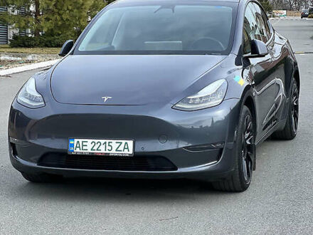 Тесла Model Y 2020 в Львове на Automoto.ua Серый Тесла Model Y, объемом двигателя 0 л и пробегом 75 тыс. км за 18500 $, фото 1 на Automoto.ua