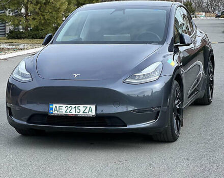 Серый Тесла Model Y, объемом двигателя 0 л и пробегом 75 тыс. км за 18500 $, фото 1 на Automoto.ua