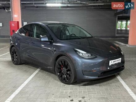 Тесла Model Y 2020 в Киеве на Automoto.ua Серый Тесла Model Y, объемом двигателя 0 л и пробегом 104 тыс. км за 25490 $, фото 1 на Automoto.ua