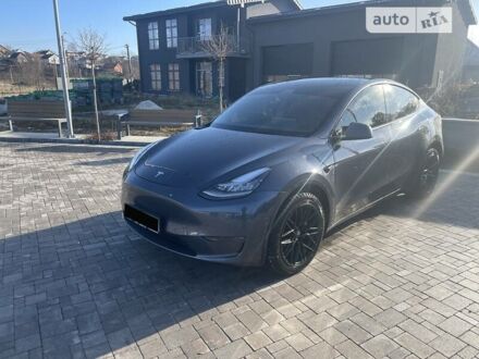Тесла Model Y 2020 в Львове на Automoto.ua Серый Тесла Model Y, объемом двигателя 0 л и пробегом 44 тыс. км за 50300 $, фото 1 на Automoto.ua