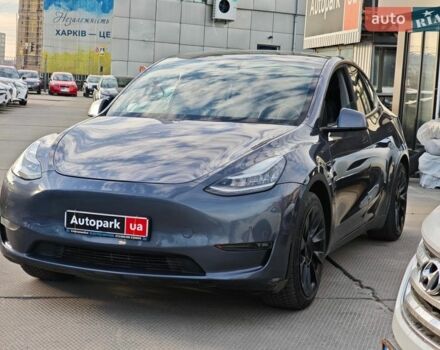 Серый Тесла Model Y, объемом двигателя 0 л и пробегом 106 тыс. км за 21590 $, фото 1 на Automoto.ua