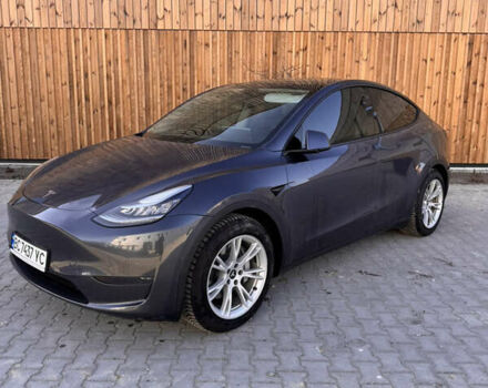 Серый Тесла Model Y, объемом двигателя 0 л и пробегом 84 тыс. км за 21500 $, фото 1 на Automoto.ua